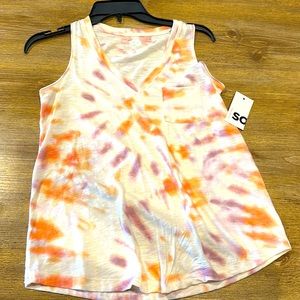 NWT!! Good For Life!! Tie Die Athletics Tank!!